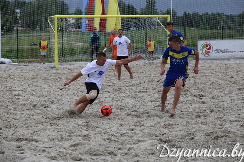 «Гроднооблспорт» выиграл регулярный чемпионат Беларуси по пляжному футболу