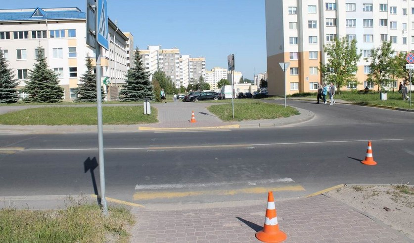 В Гродно водитель наехал на ребенка. Следователи устанавливают очевидцев ДТП