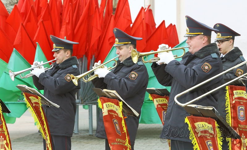 Праздник, посвященный Дню внутренних войск Республики Беларусь, прошел в Гродно