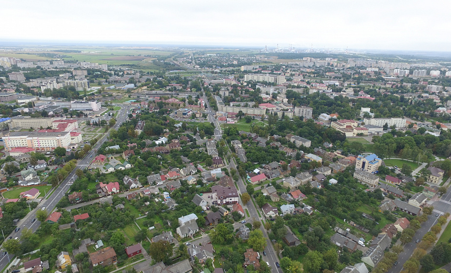 Каждому гродненцу – 22 «зеленых» квадрата