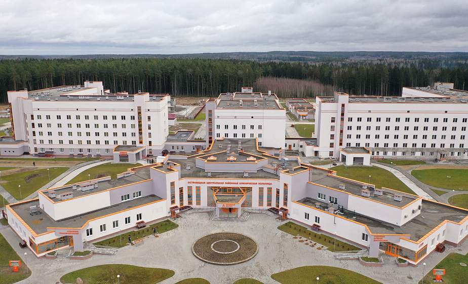 An angiograph and the first magnetic resonance imager in a district. A new hospital in Ostrovets is already accepting patients