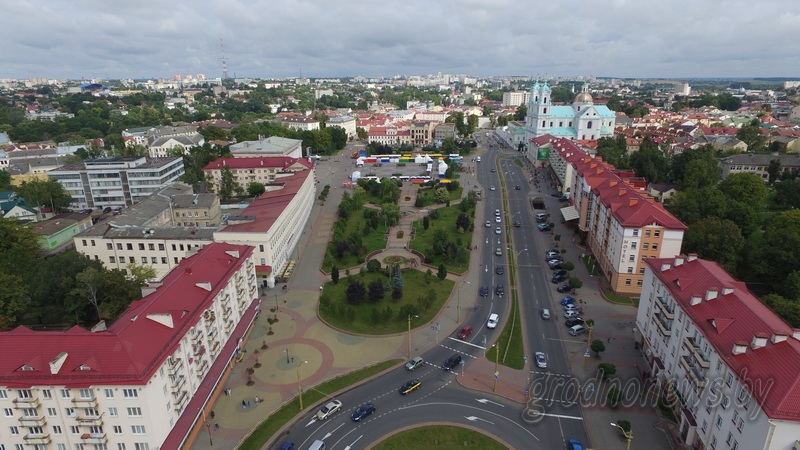 Гродно с высоты. К 889-летию областного центра «Гродзенская праўда» начинает новый проект