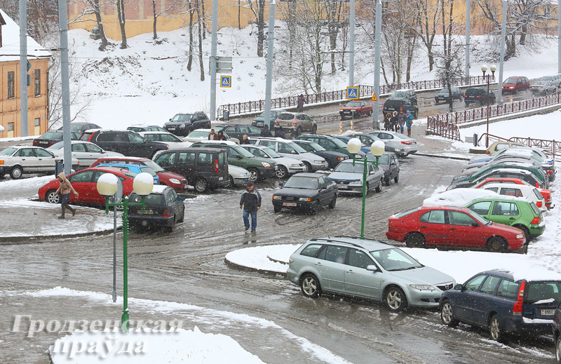 Стоянки в центре Гродно станут платными?