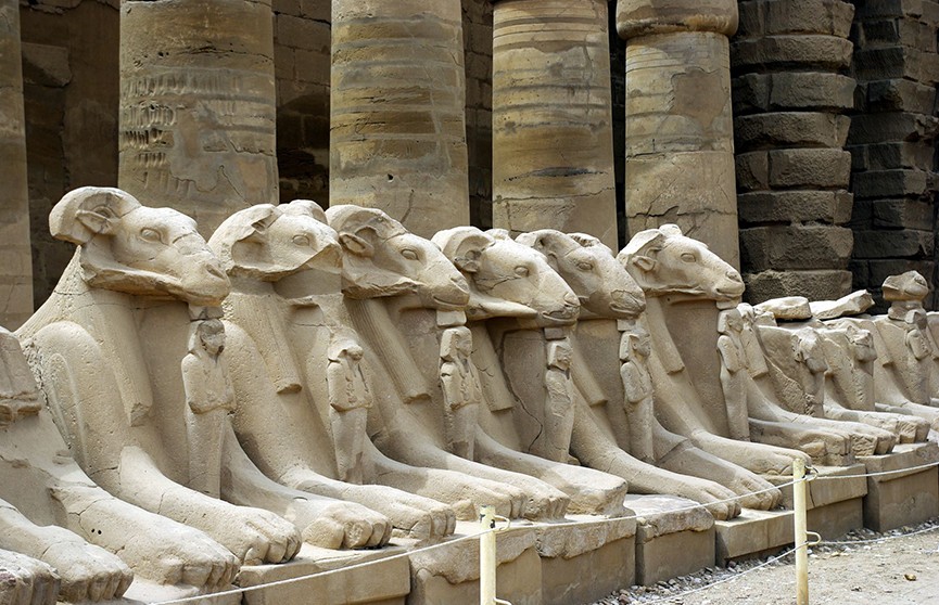 Редкого сфинкса обнаружили в Египте