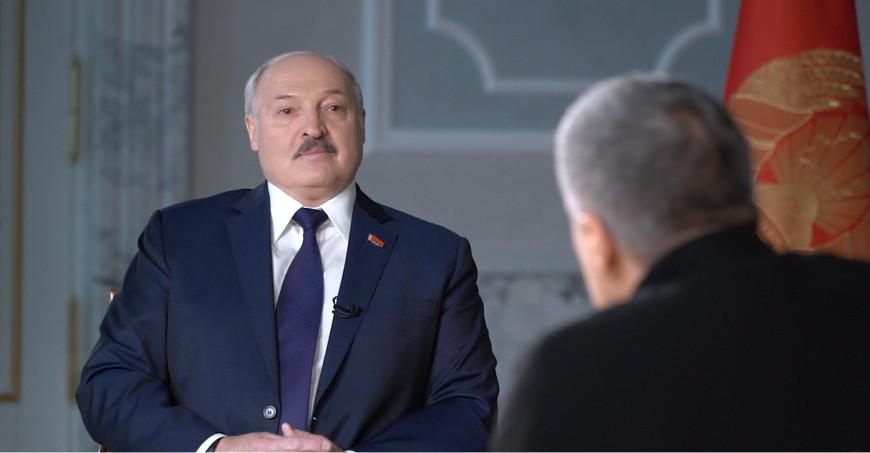 Телеверсия интервью Президента Беларуси Александра Лукашенко журналисту ВГТРК Владимиру Соловьеву