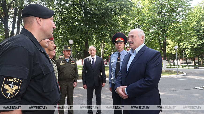 Александр Лукашенко убежден в правильности курса на создание надежной системы нацбезопасности