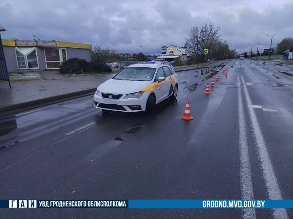 ДТП с наездом на пешехода произошло в Гродно