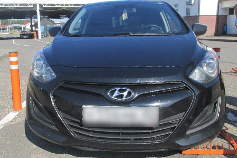В «Каменном Логе» пограничники изъяли авто с перебитым VIN-номером