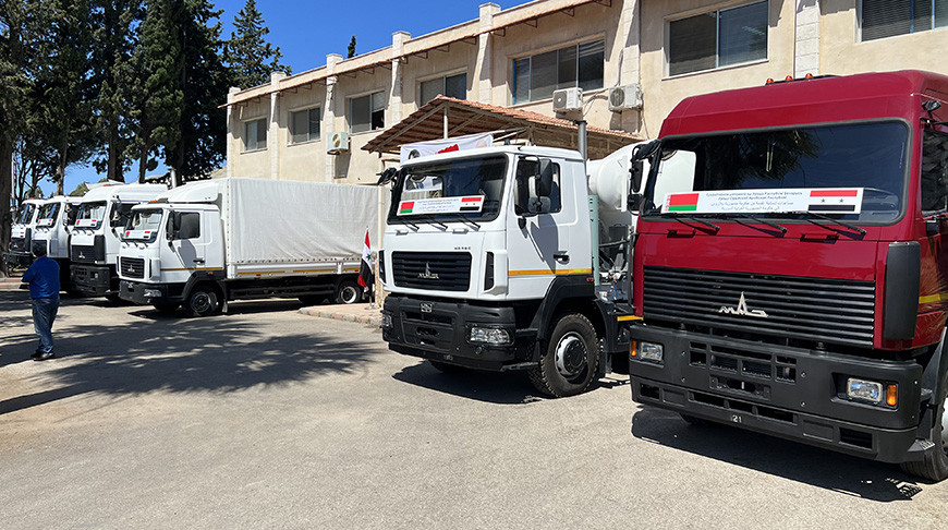 Беларусь передала Сирии очередную партию гуманитарной помощи