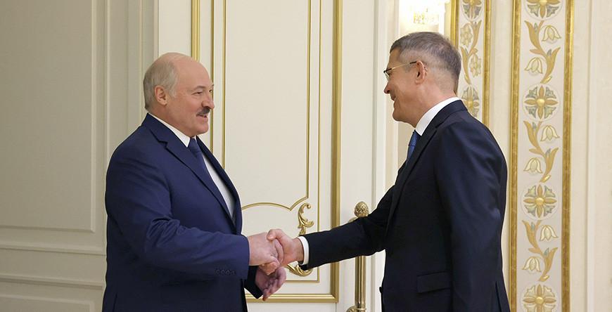 Александр Лукашенко видит возможность восстановления докризисного товарооборота с Башкортостаном