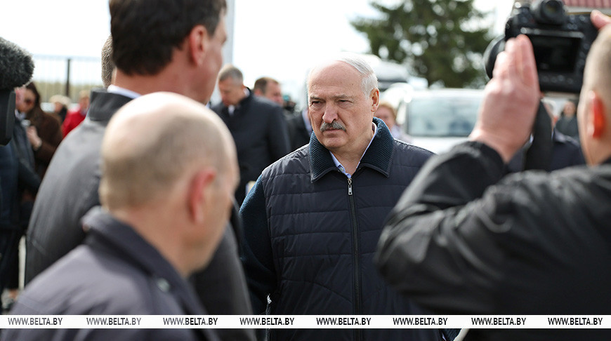 Началась большая командировка Александра Лукашенко в Гомельскую область
