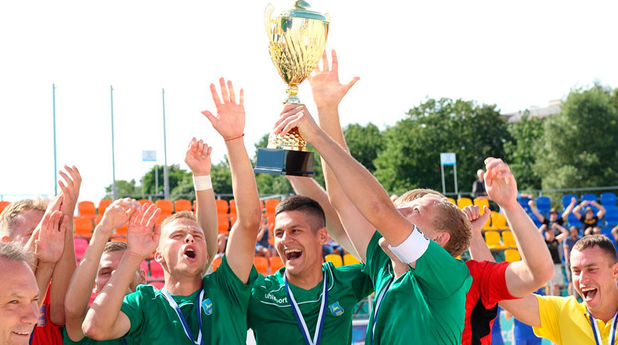 "Гроднооблспорт" во второй раз выиграл Суперкубок Беларуси по пляжному футболу