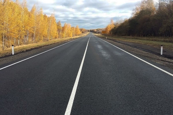 Продолжается ремонт автодороги Волковыск - Плебановцы - Дубовцы