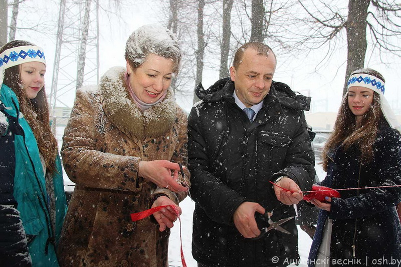 В Ошмянах торжественно открыли дом самостоятельного совместного проживания для одиноких стариков
