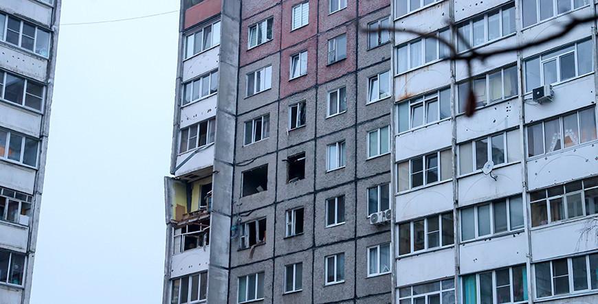 В Гомеле начали подготовку к демонтажу верхних этажей пострадавшего при ЧС подъезда дома