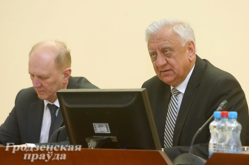 Михаил Мясникович обсудил меры по решению проблемных вопросов АПК Гродненщины