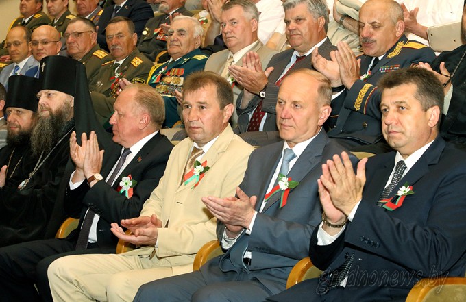 В Гродно прошло торжественное собрание, посвященное Дню Независимости