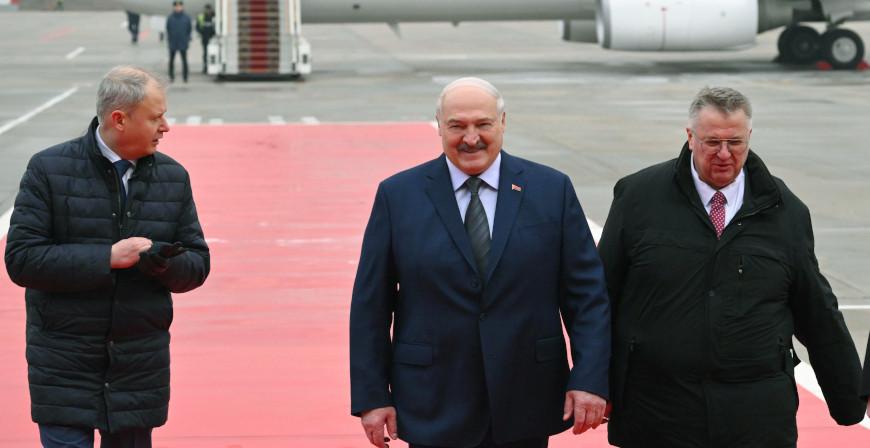 Александр Лукашенко прибыл в Кремль на переговоры с Владимиром Путиным