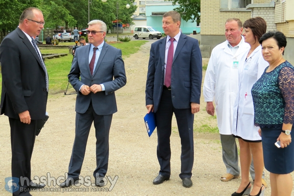 С рабочим визитом Волковысский район посетил Министр здравоохранения Республики Беларусь Валерий Малашко