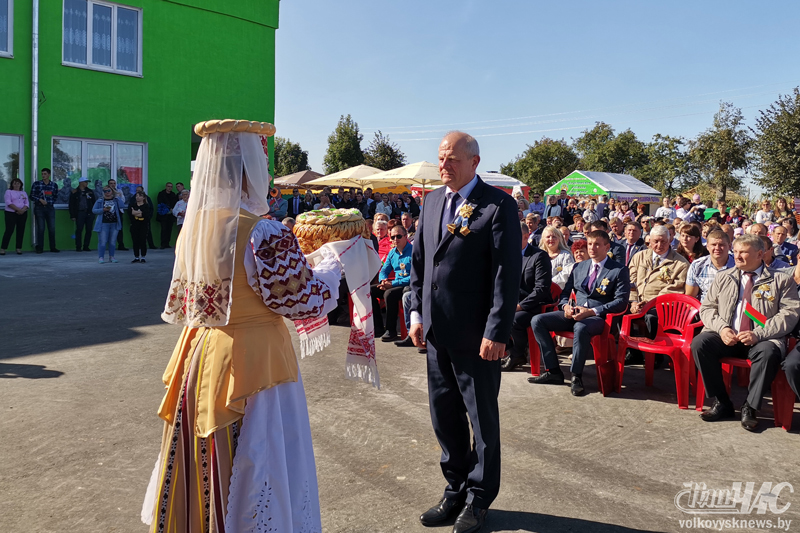 Итоги уборочной кампании в Волковысском районе подведены на "Дажынках"