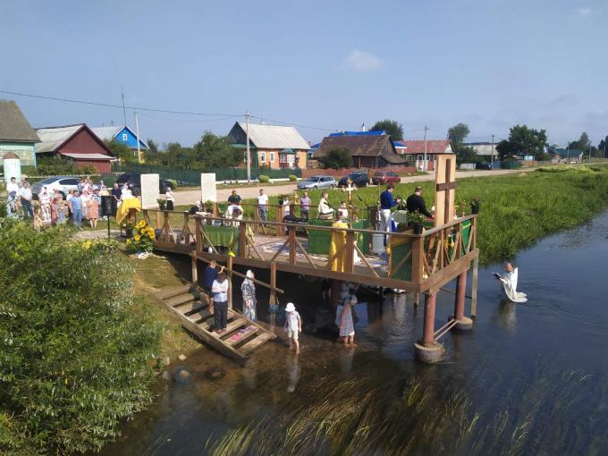 Крещальную литургию совершат на Немане в день Крещения Руси