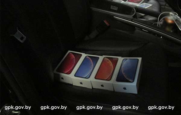 В пункте пропуска «Котловка» пресечена попытка незаконного ввоза партии iPhone X