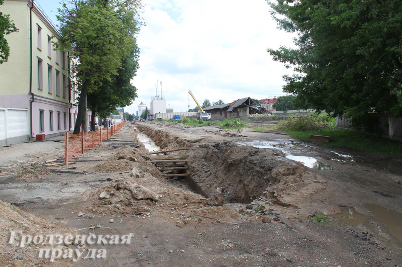 Улица Буденного в Гродно станет четырехполосной, на ней появится свыше 300 парковочных мест
