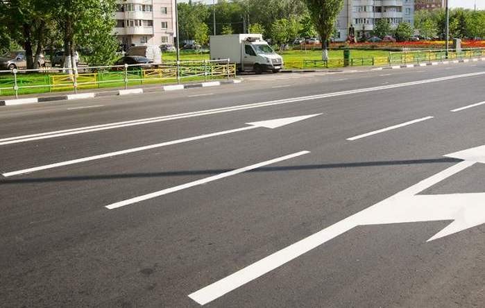 Где будет наноситься дорожная разметка 22 октября?