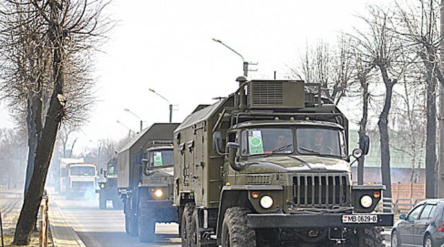 Минобороны предупреждает о движении техники по дорогам пяти областей 6 февраля 