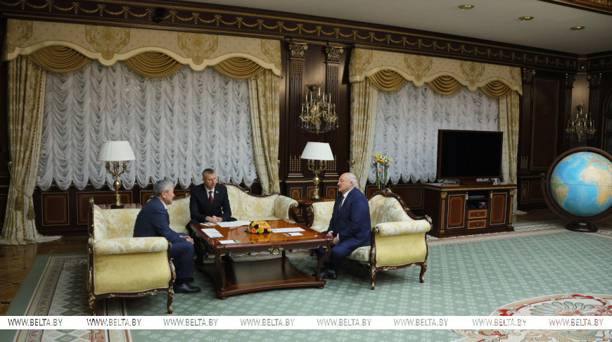 Александр Лукашенко встретился с премьер-министром Кыргызстана