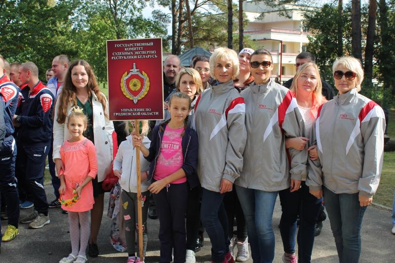 Гродненские силовики объединились в спортивном азарте, состязаниях духа и выносливости