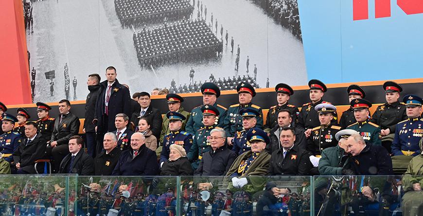 Александр Лукашенко в Москве принял участие в торжествах в честь Дня Победы