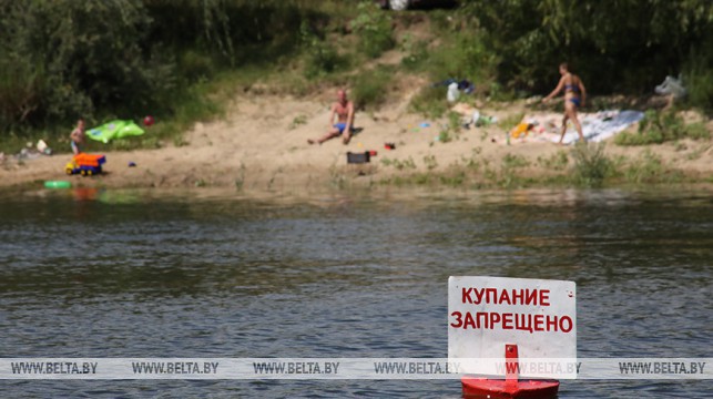 Купание запретили в трех зонах отдыха в Гродно