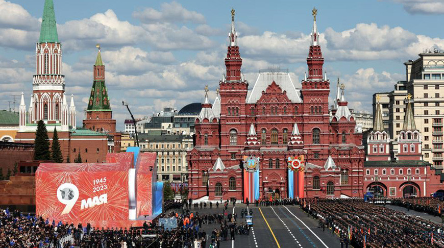 Александр Лукашенко в Москве принял участие в торжествах в честь Дня Победы