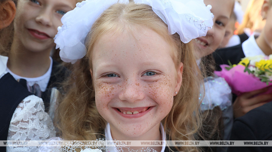 Торжественные линейки пройдут сегодня в школах Беларуси