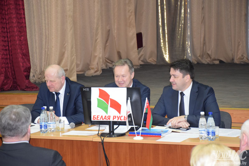 В Волковысском районе прошло выездное заседание Совета Гродненской областной организации РОО «Белая Русь»