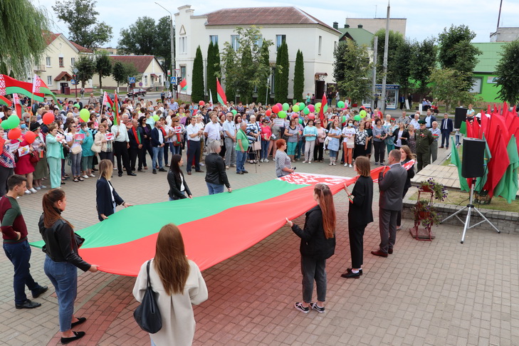 В Берестовице прошел митинг «За мирную Беларусь!»