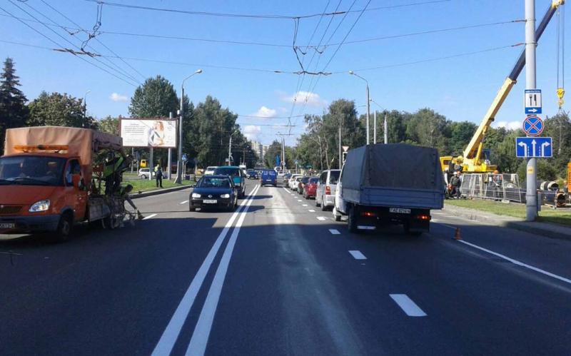 На одном из оживленных перекрестков в Гродно изменили организацию движения транспорта (+Схема) 