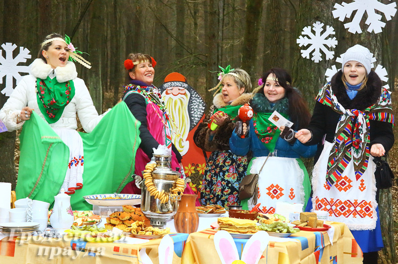 Фоторепортаж: проводить зиму в «Пышки» пришли около ста тысяч гродненцев