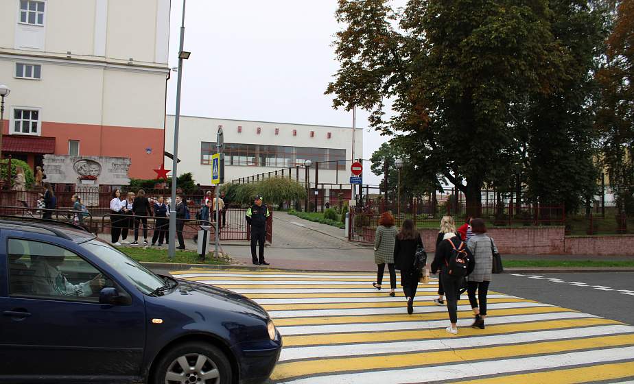 ГАИ усилила профилактику в школах перед осенними каникулами