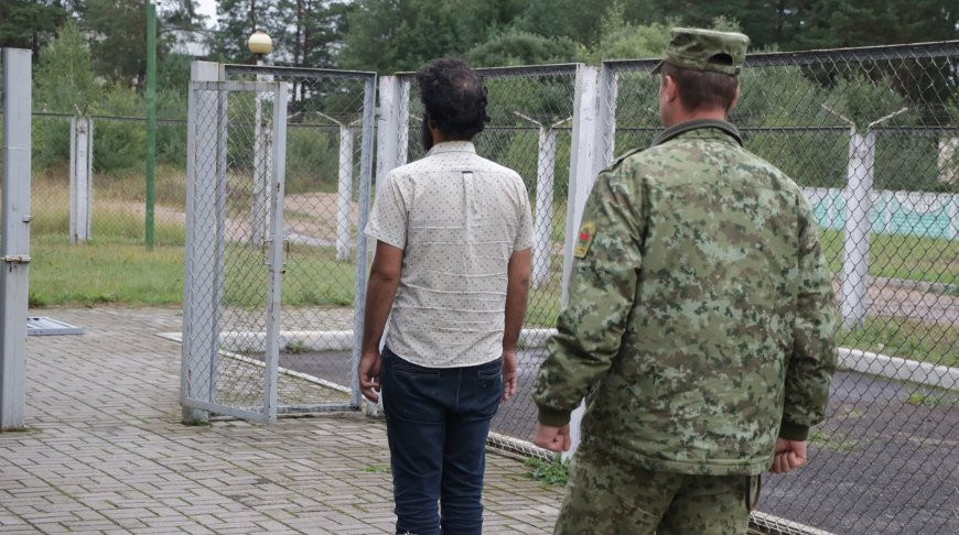 Гражданин Ирака пытался нелегально попасть в Литву