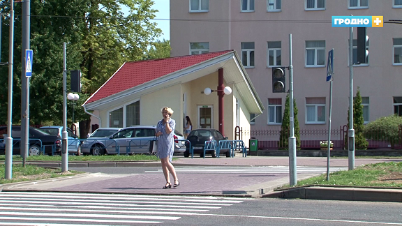 Сегодня на улице Горького в Гродно заработали новые светофоры