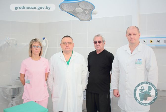В Гродненской университетской клинике выполнили гибридную операцию для лечения пациента 
