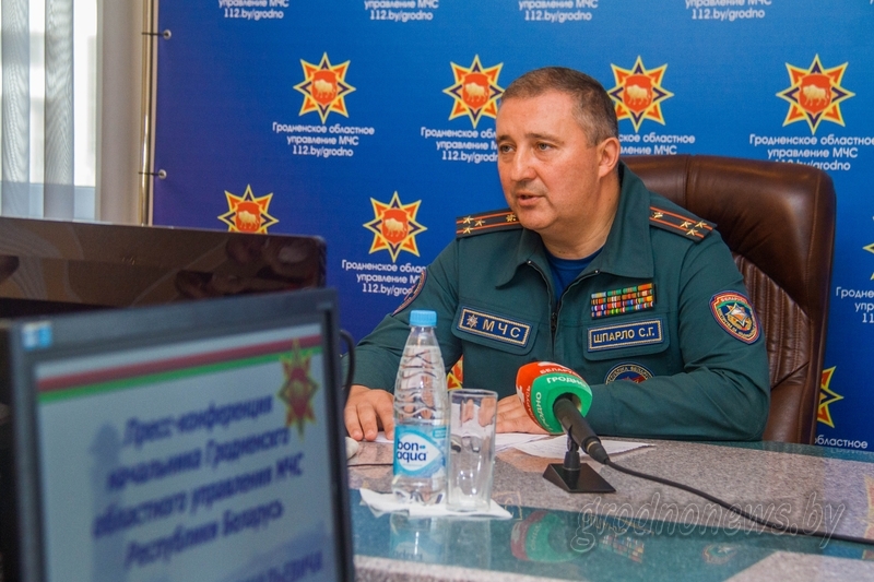 Сергей Шпарло: «Последние 15 лет количество пожаров на Гродненщине снижается»