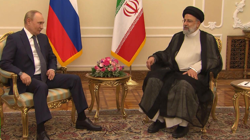 Владимир Путин, Реджеп Эрдоган и Ибрахим Раиси приняли совместное заявление по Сирии