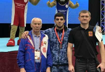 Студент ГрГУ имени Янки Купалы Радик Кулиев – бронзовый призер международного турнира по греко-римской борьбе