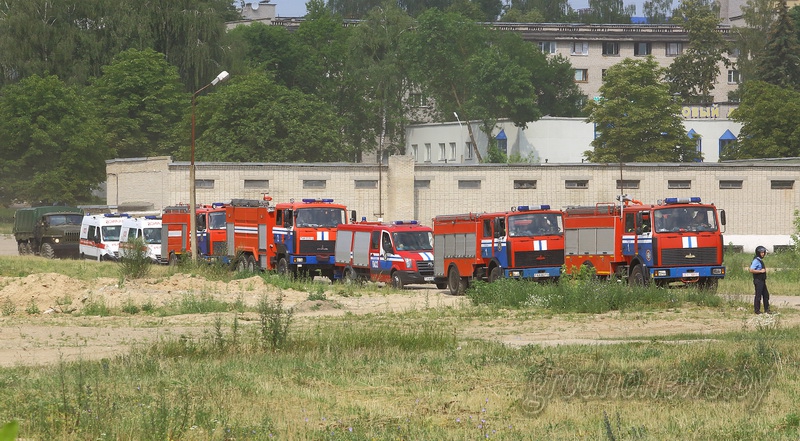 В Гродно неизвестный сообщил о "заминированном" здании