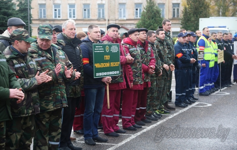 Добровольные дружины охраны общественного порядка  соревнуются  сегодня в Гродно (+Видео)