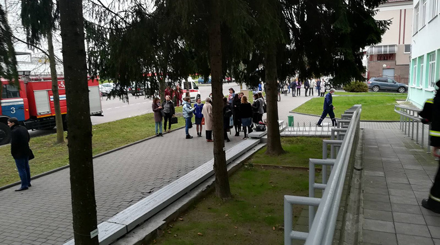 При пожаре в ГрГУ им. Янки Купалы эвакуированы 80 человек