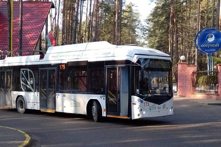 Гродненское троллейбусное управление испытало, как далеко может заехать троллейбус без подключения к контактной сети